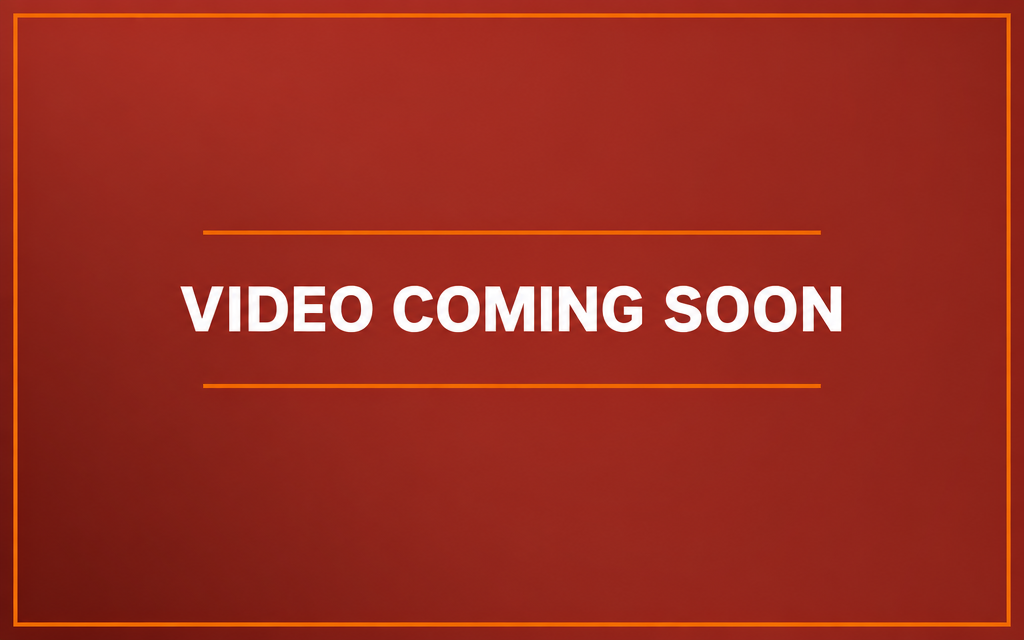 Video coming soon